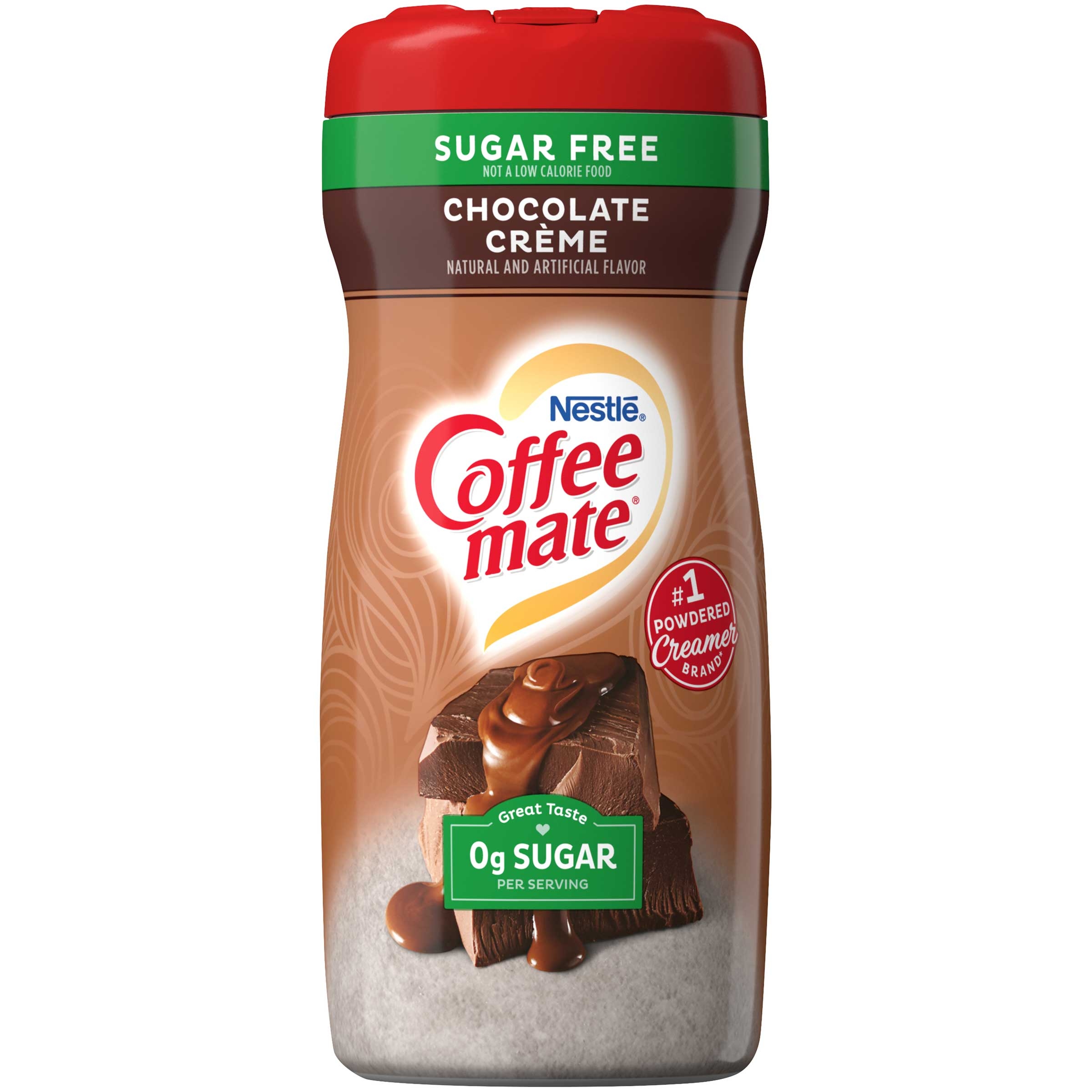 Nestle Coffee Mate Creamy Chocolate Creamer, 10.2 Ounce -- 6 per case.