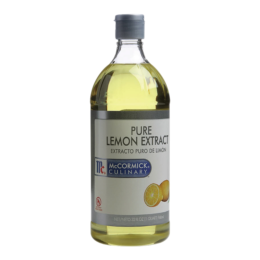 McCormick Culinary Pure Lemon Extract, 1 pt. -- 6 per case