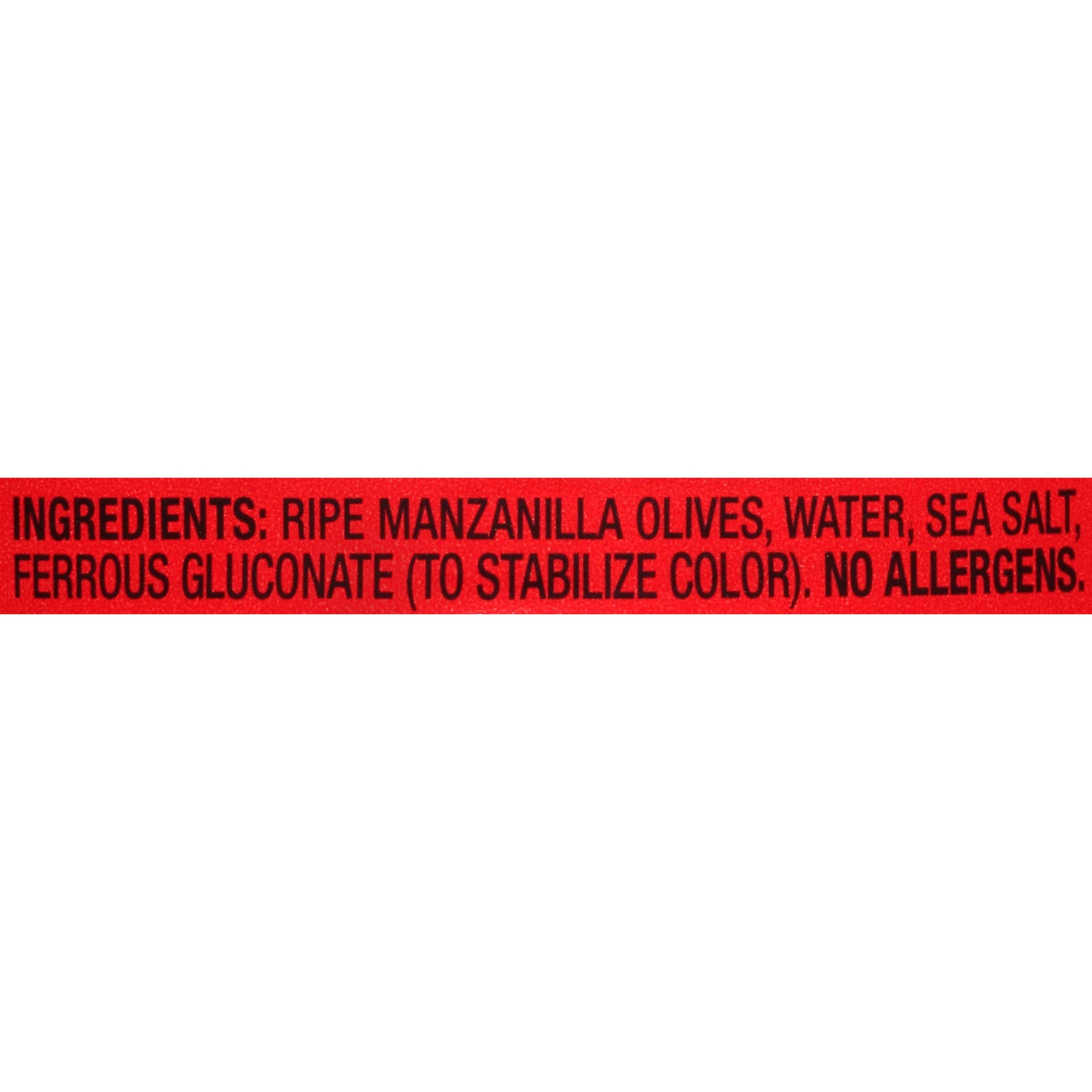 Lindsay Medium Pitted Ripe Black Olives, 6 ounce -- 24 per case