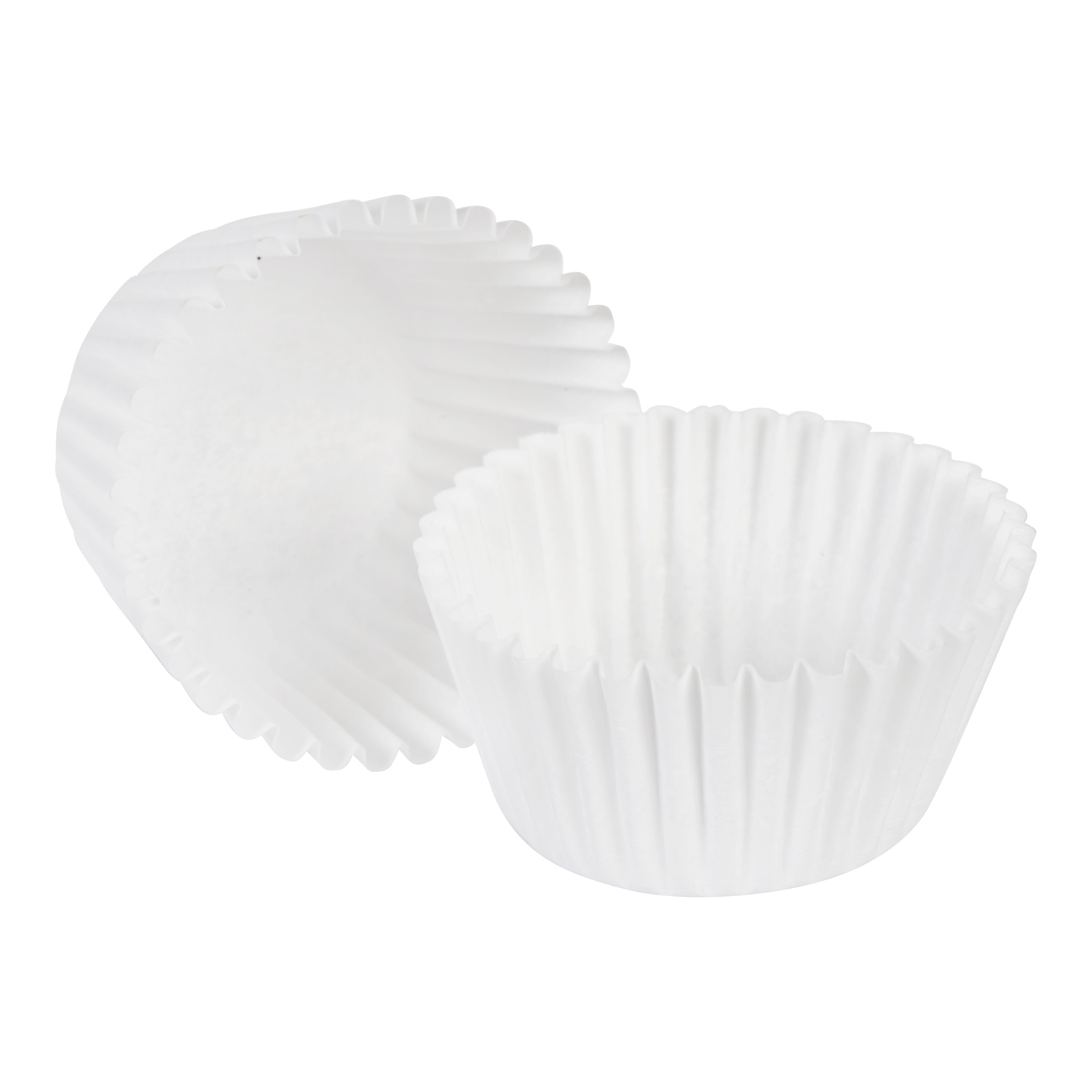 Lapaco Round White Baking Cup -- 10000 per case.