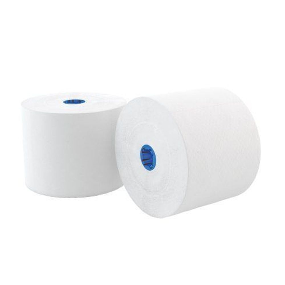 Cascades PRO Perform 3.75 x 4 inch 2-Ply White High Capacity Bathroom Tissue, 1175 count -- 36 rolls per case.