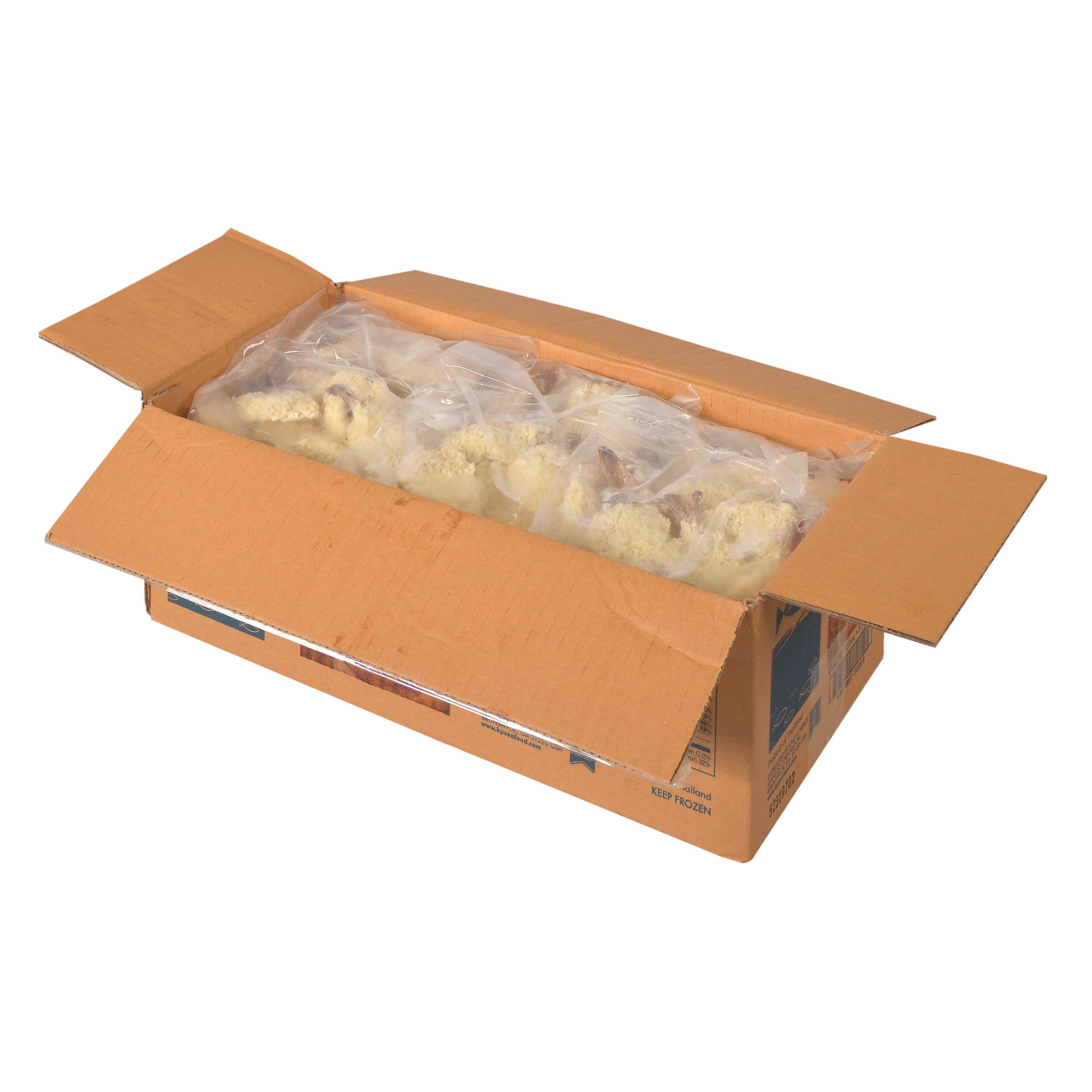 King and Prince Mrs.Fridays Butterfly Shrimp - 31/40, 6 Ounce -- 12 per case.