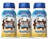 Pediasure Grow and Gain Chocolate High Protein Nutrition Shake, 8 Ounce Bottle - 6 count per pack -- 4 packs per case