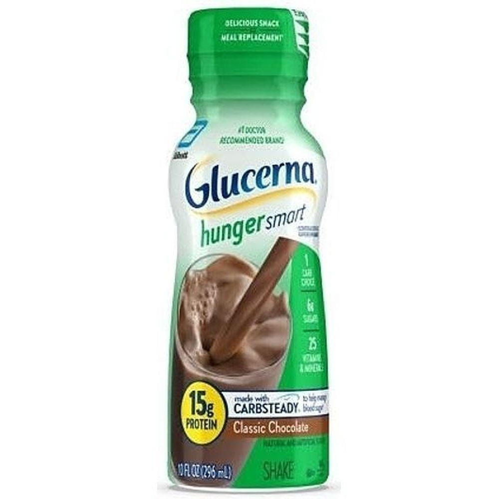 Glucerna Hunger Smart Chocolate Shake, 120 Fluid Ounce