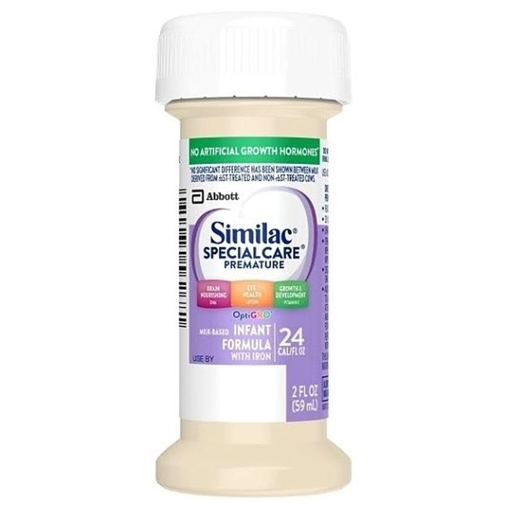 Similac Special Care Premature Milk-Based Ready-To-Feed Liquid Infant Formula with Iron, 2 Fluid Ounce Bottle -- 48 per case