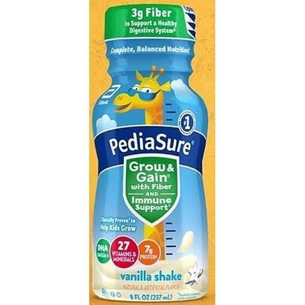 PediaSure Grow and Gain Immune Support Chocolate Shake, 48 Fluid Ounce -- 4 per case
