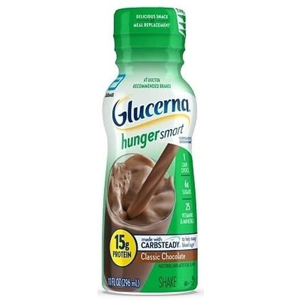 Glucerna Hunger Smart Chocolate Shake, 1.78 Liter -- 4 per case