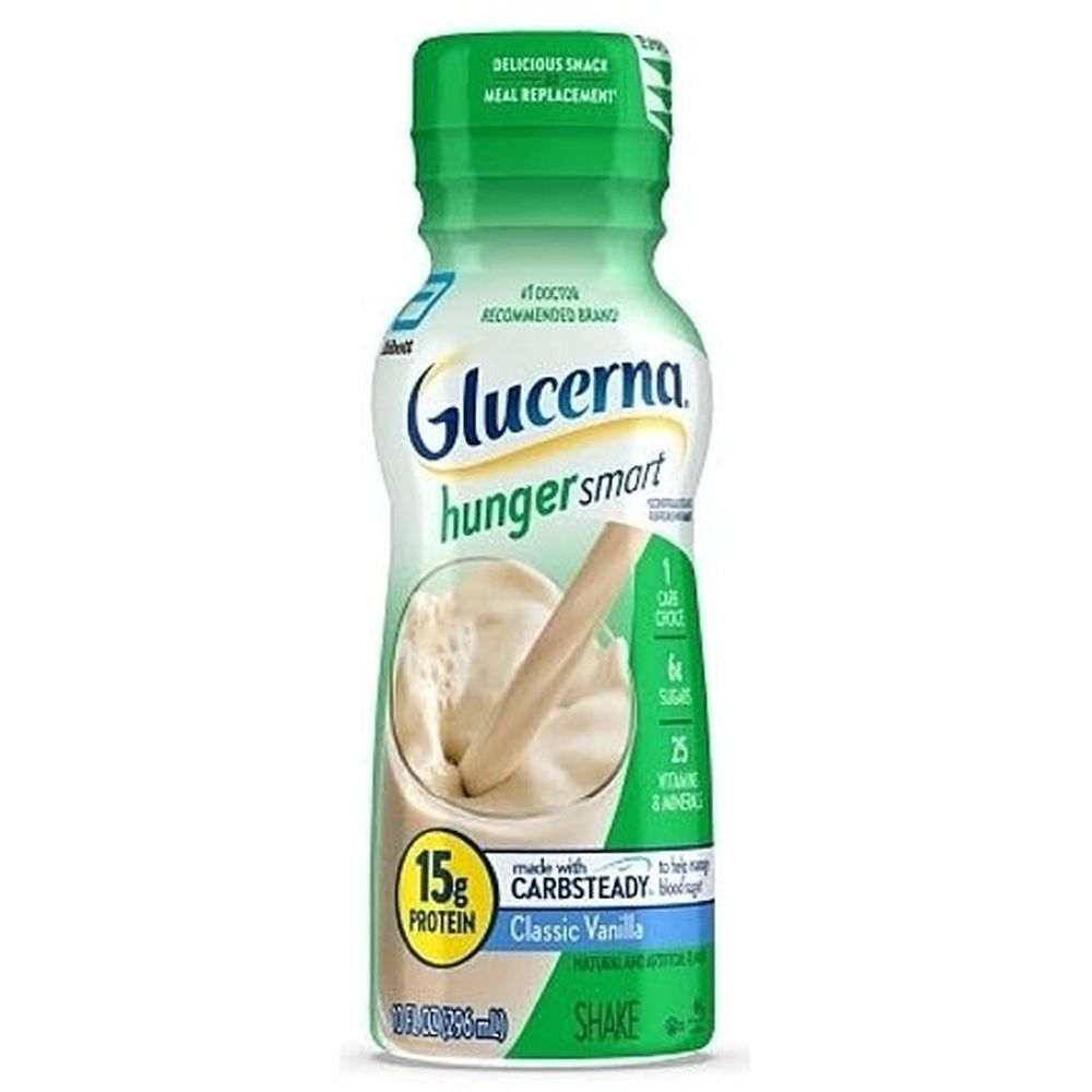 Glucerna Hunger Smart Vanilla Shake, 1.78 Liter -- 4 per case