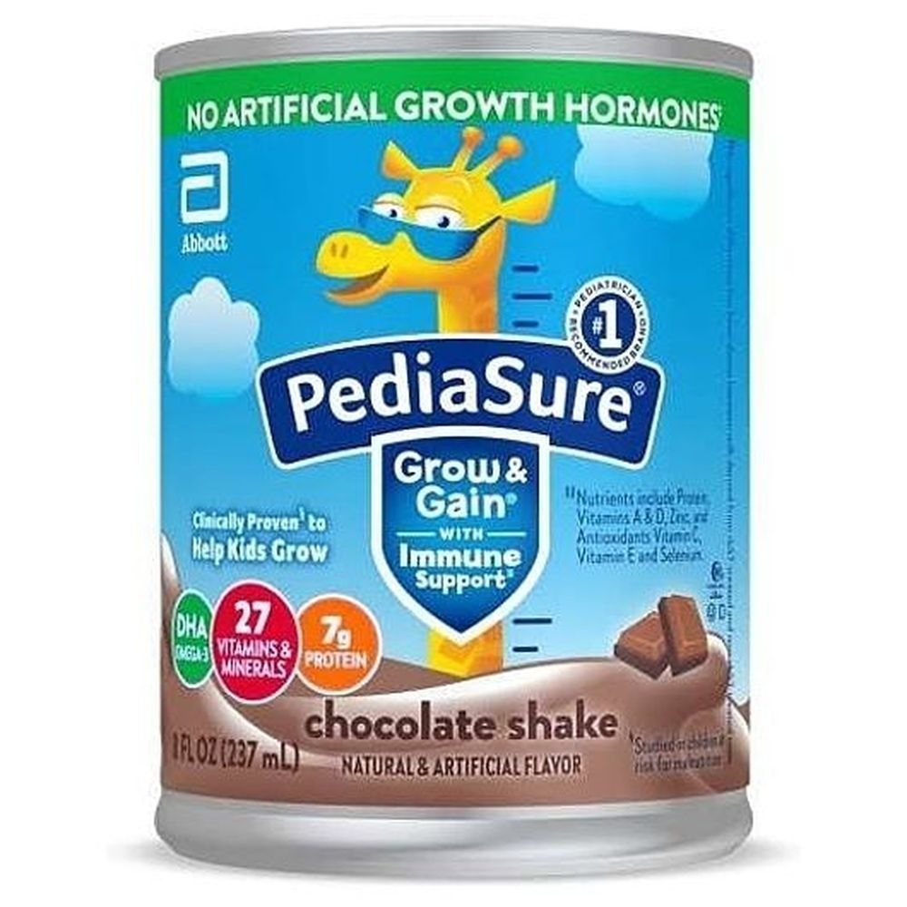 Pediasure Chocolate Shake, 8 Fluid Ounce Can -- 16 per case