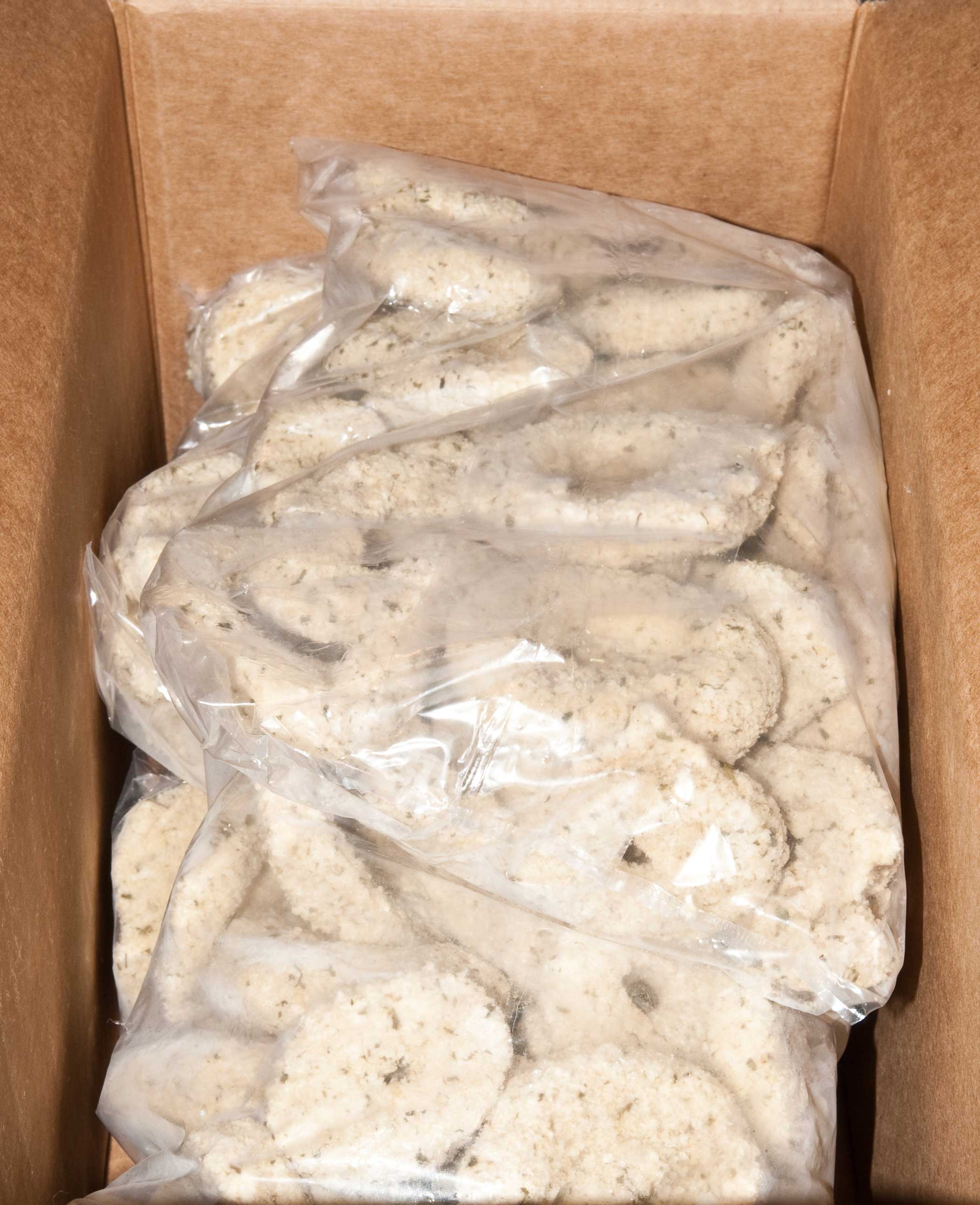 Singleton Large Breaded Calamari Rings, 10 Pound.