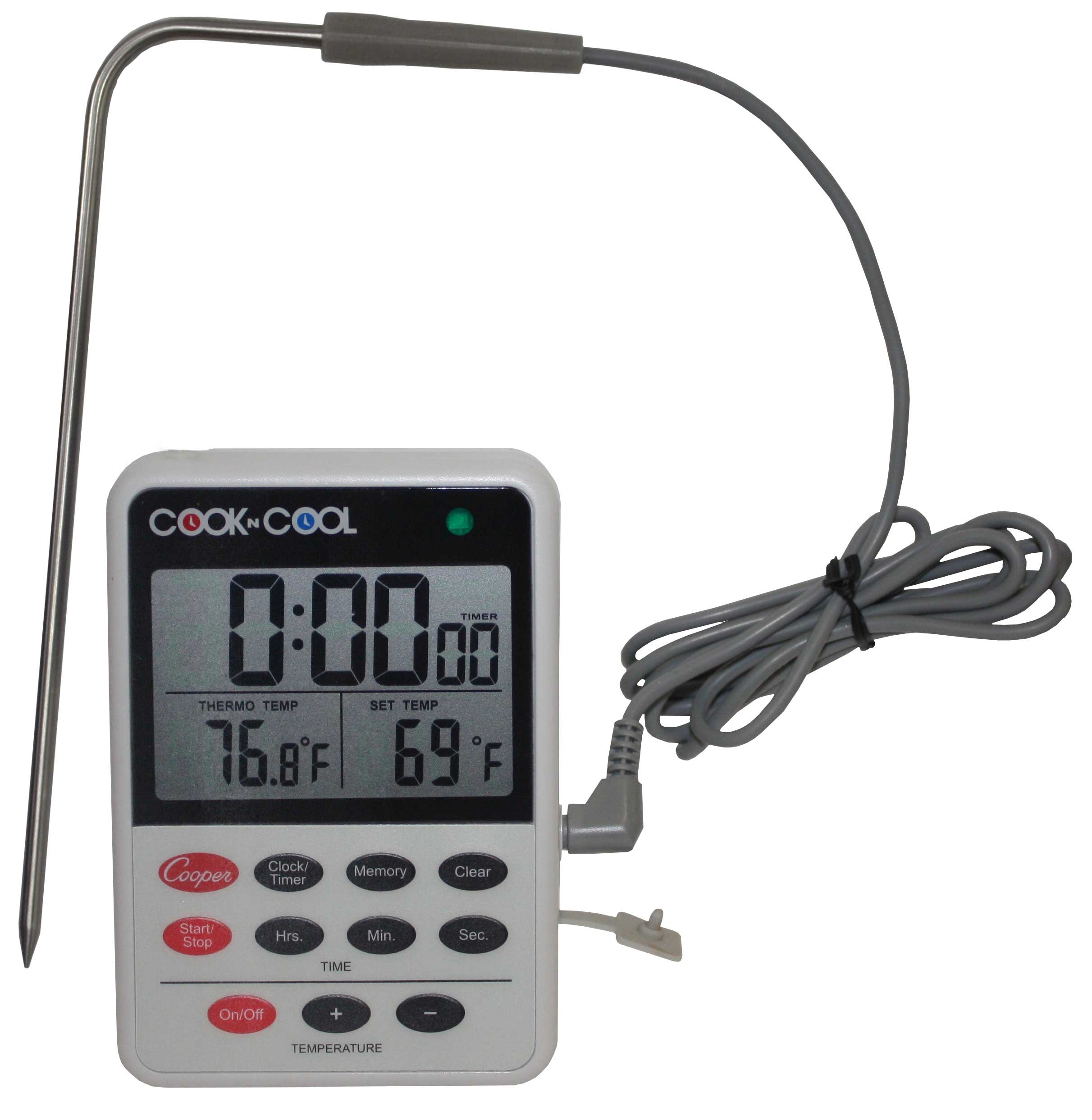 Cooper Atkins Cook N Cool Digital Thermometer with Timer