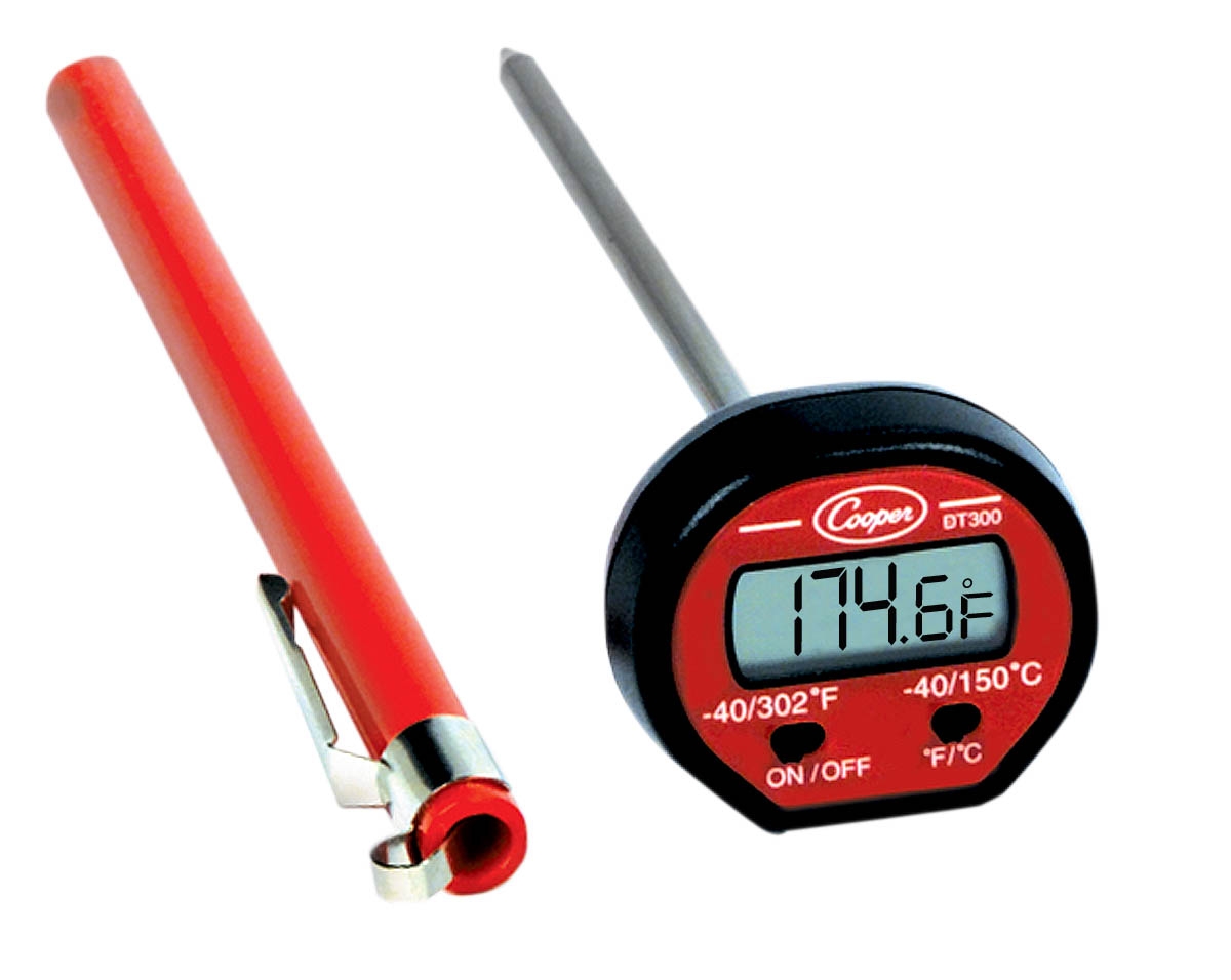 Thermocouple, Digital Oval, 40 To 302 F.