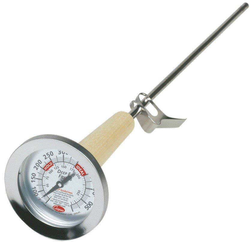 Cooper Steam Kettle Fry Thermometer, 2.5 inch Dial
