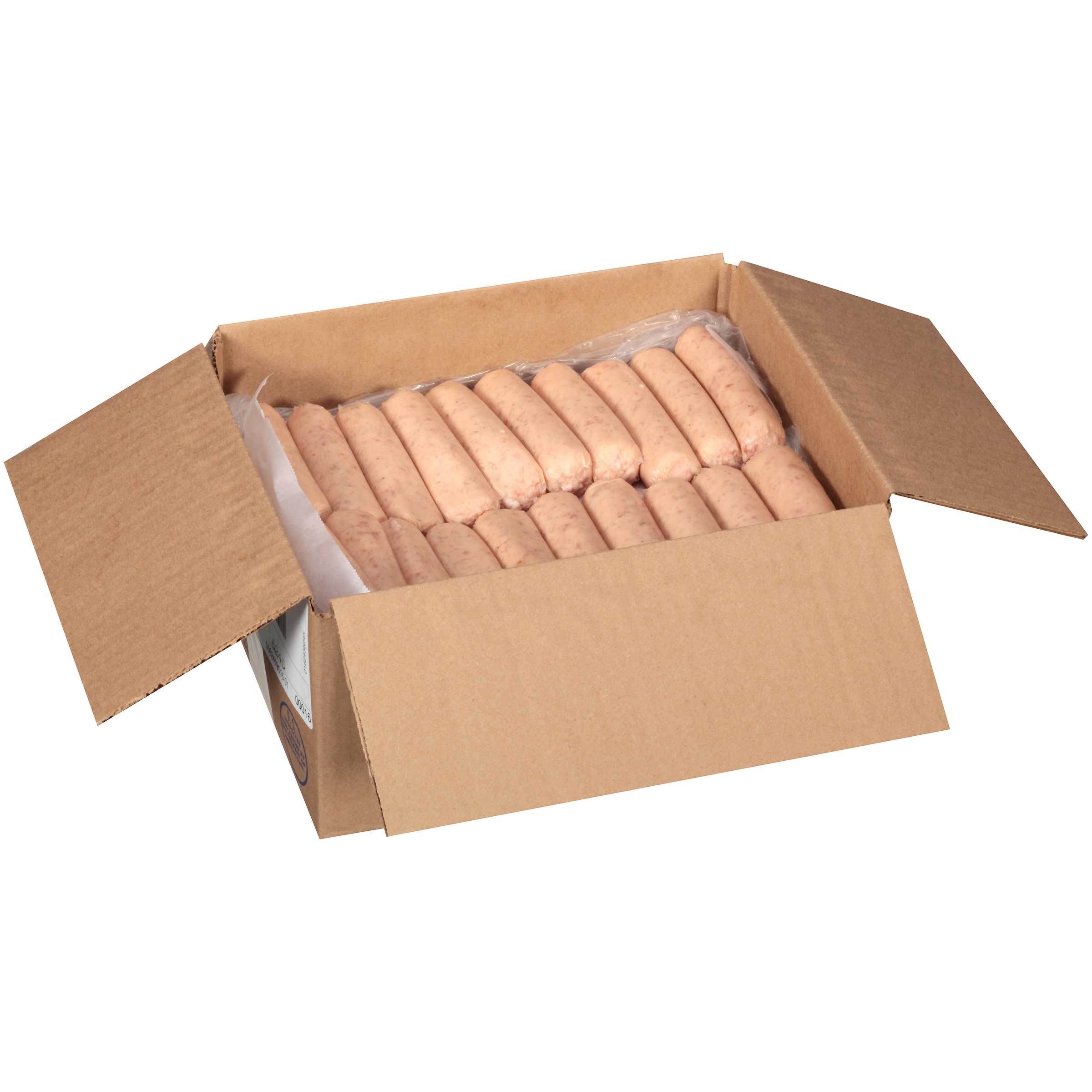 Smithfield Farmland 2 Ounce 58 Percent Lean Smoked Pork Sausage Link, 10.63 Pound.