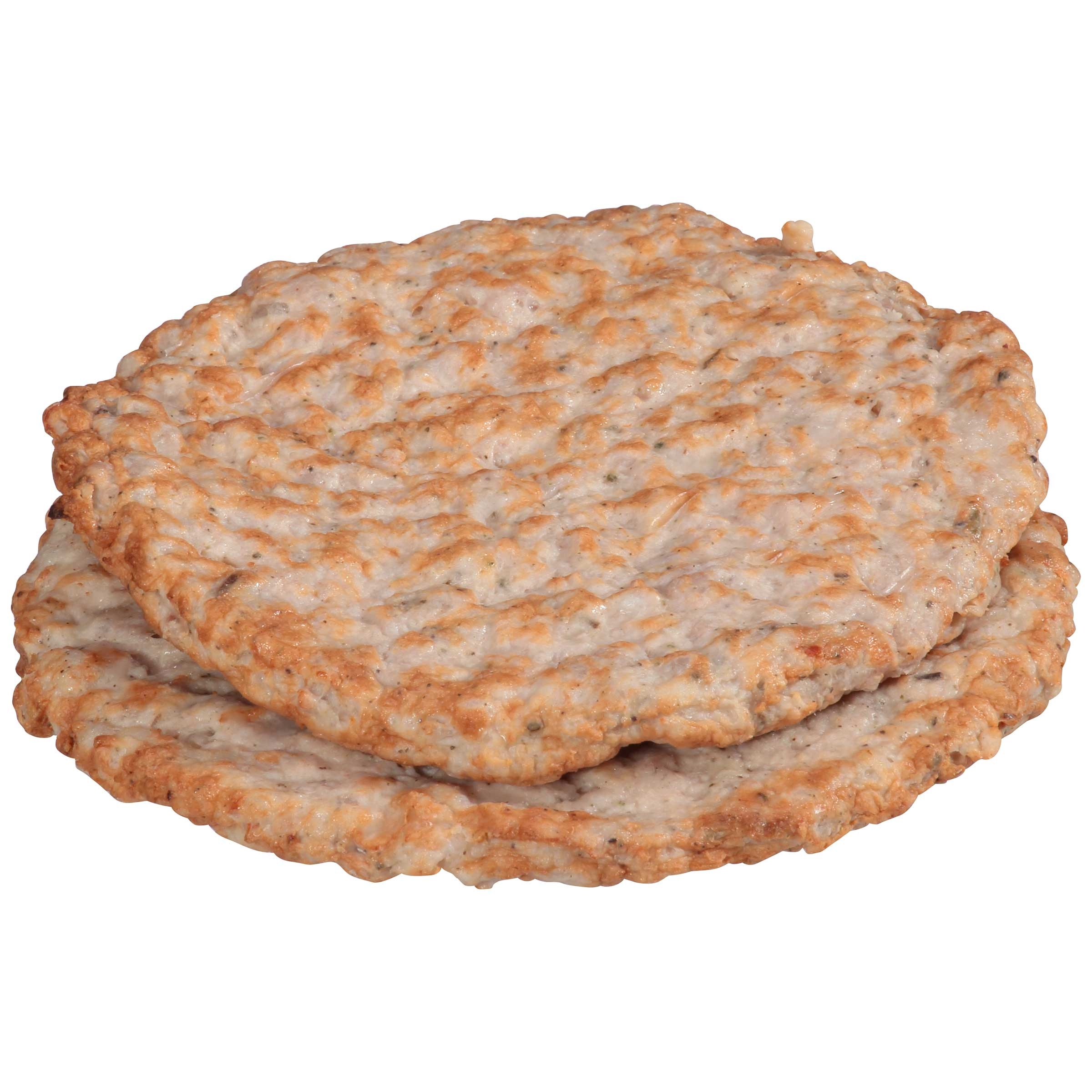 Farmland Silver Medal Fully Cooked Wide Sausage Patty, 10 Pound.