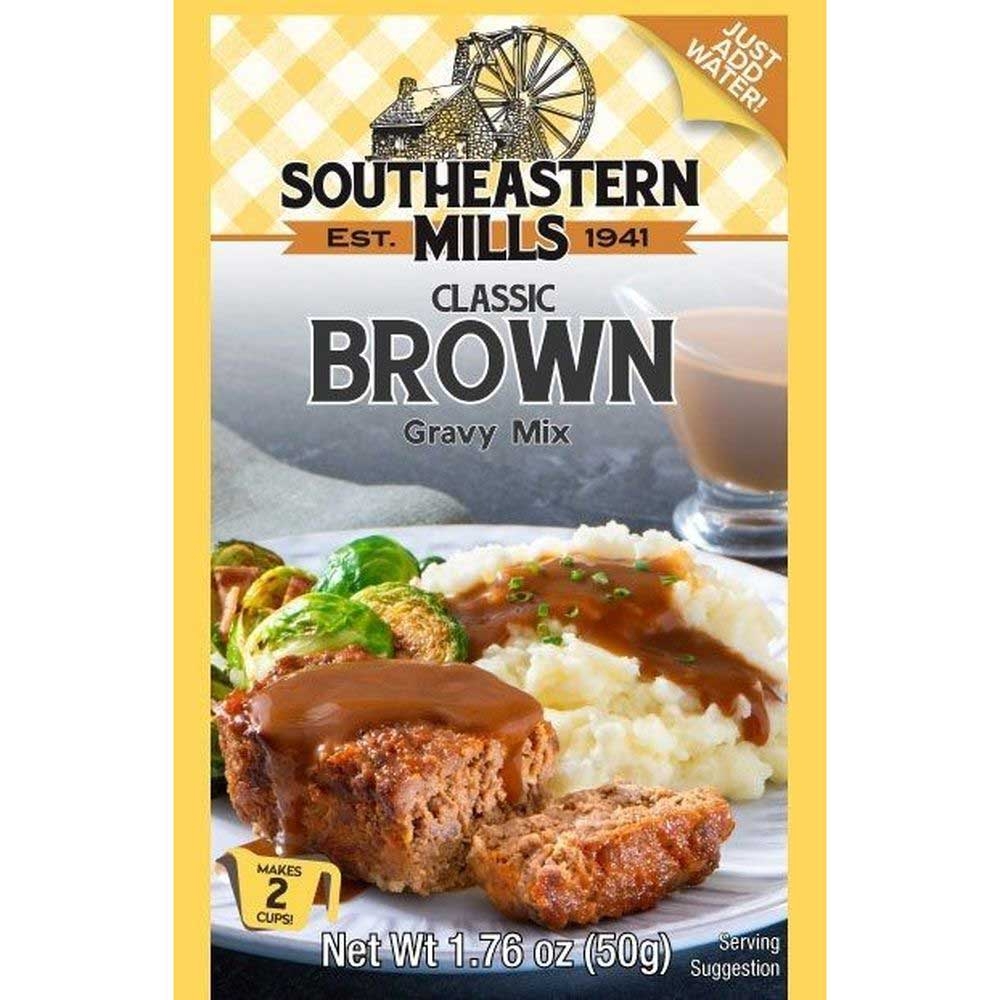 South Eastern Classic Brown Gravy Mix, 1.76 Ounce -- 24 per case