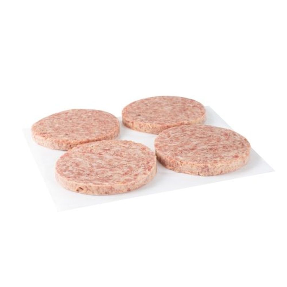 Purnells Old Folks 5.3:1 Spicy Med Premium Sausage Patty, 64 count
