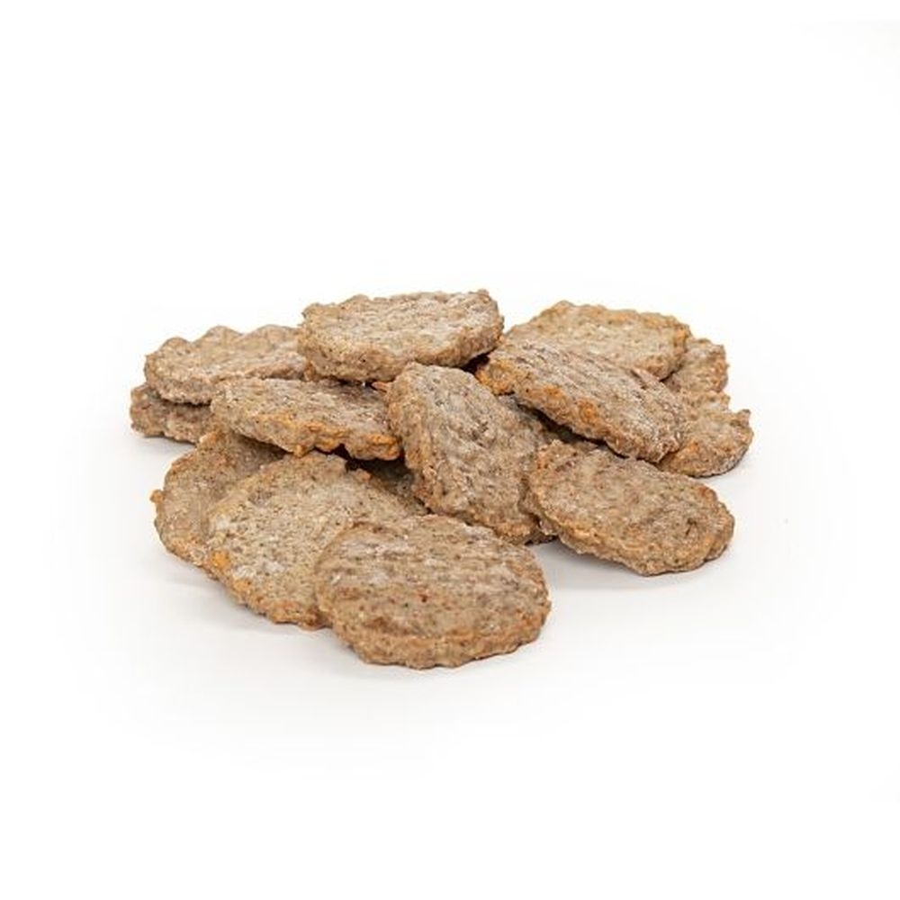 Purnells Old Folks 0.67 Ounce Medium Hot Cooked Sausage Patty, 30 Pound