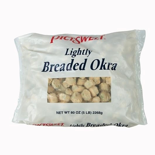 Pictsweet Lightly Breaded Okra, 5 Pound -- 4 per case