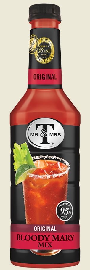 Mr and Mrs T Original Bloody Mary Mix, 1 Liter -- 6 per case.