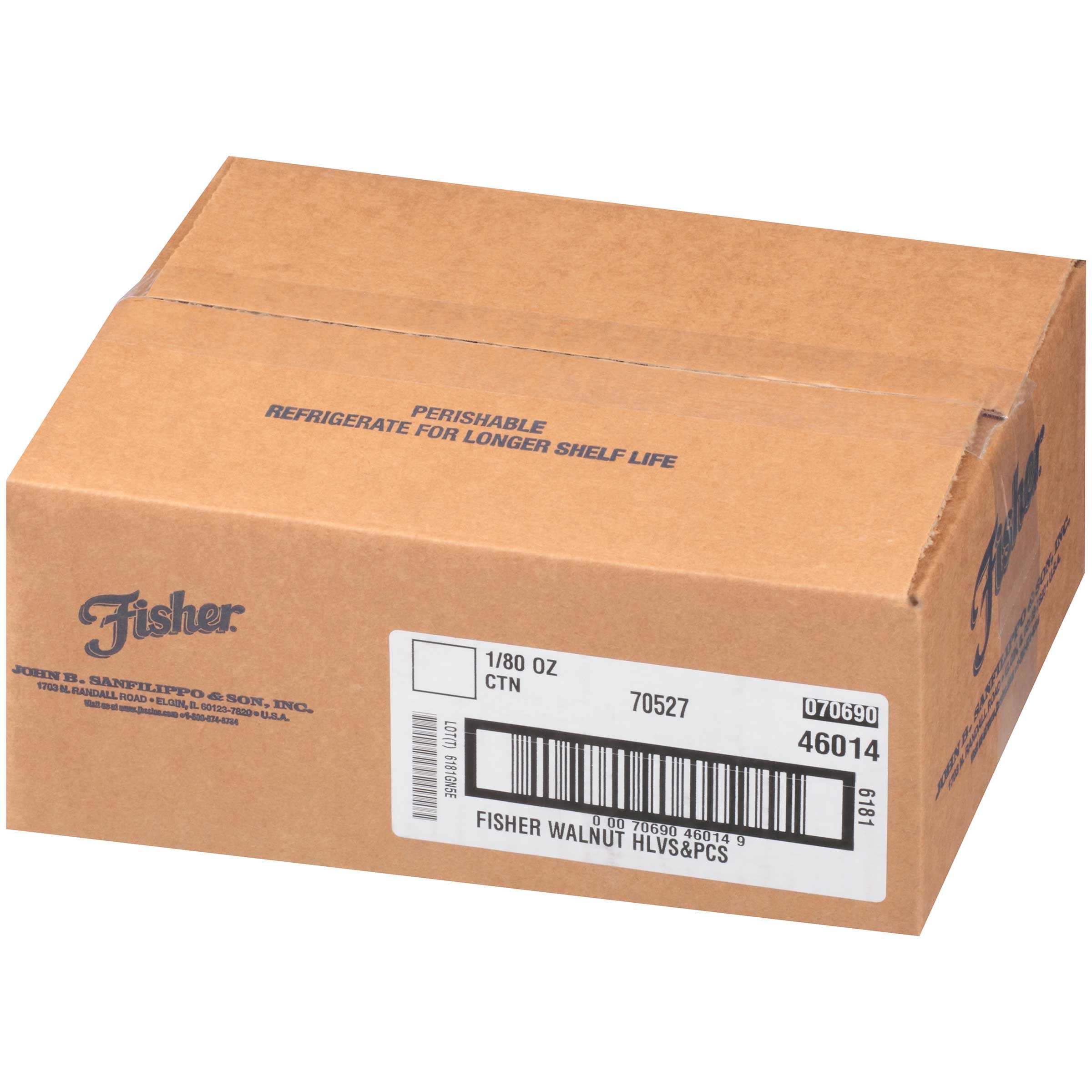 Fisher Halve and Piece Walnut - Combo, 5 Pound.