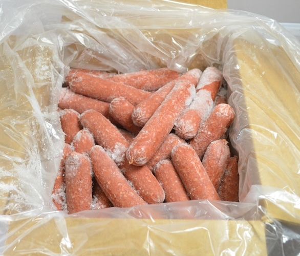 Eddy Beef Knockwurst, 10 Pound.