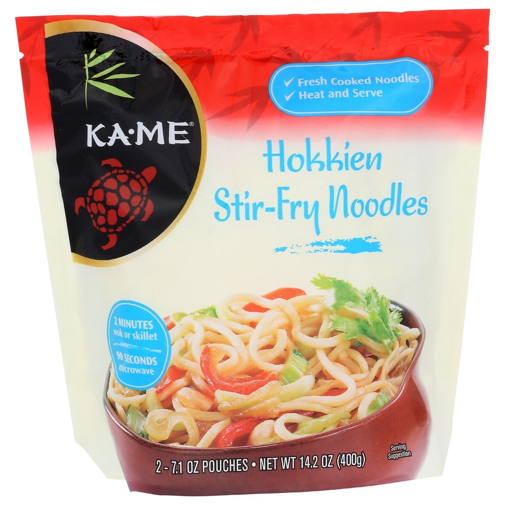 KA-ME Stir Fry Hokkien Noodles, 14.2 Ounce -- 6 per case