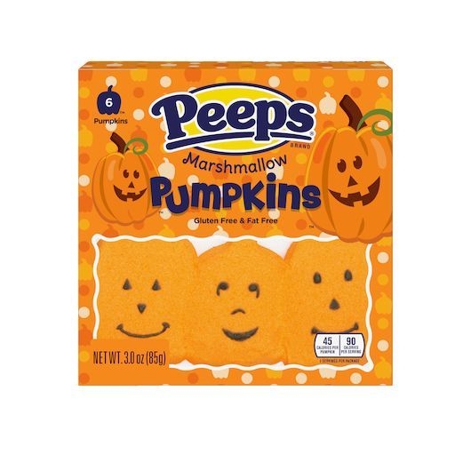 Peeps Marshmallow Pumpkins, 3 Ounce -- 12 per case