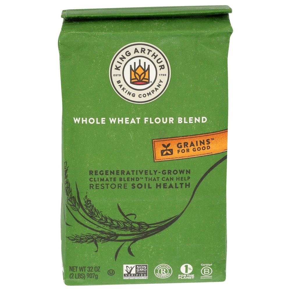 King Arthur Whole Wheat Flour, 2 Pound -- 12 per case