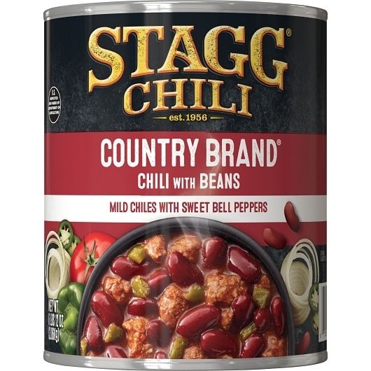 Stagg Country Chili with beans, 108 Ounce -- 6 per case