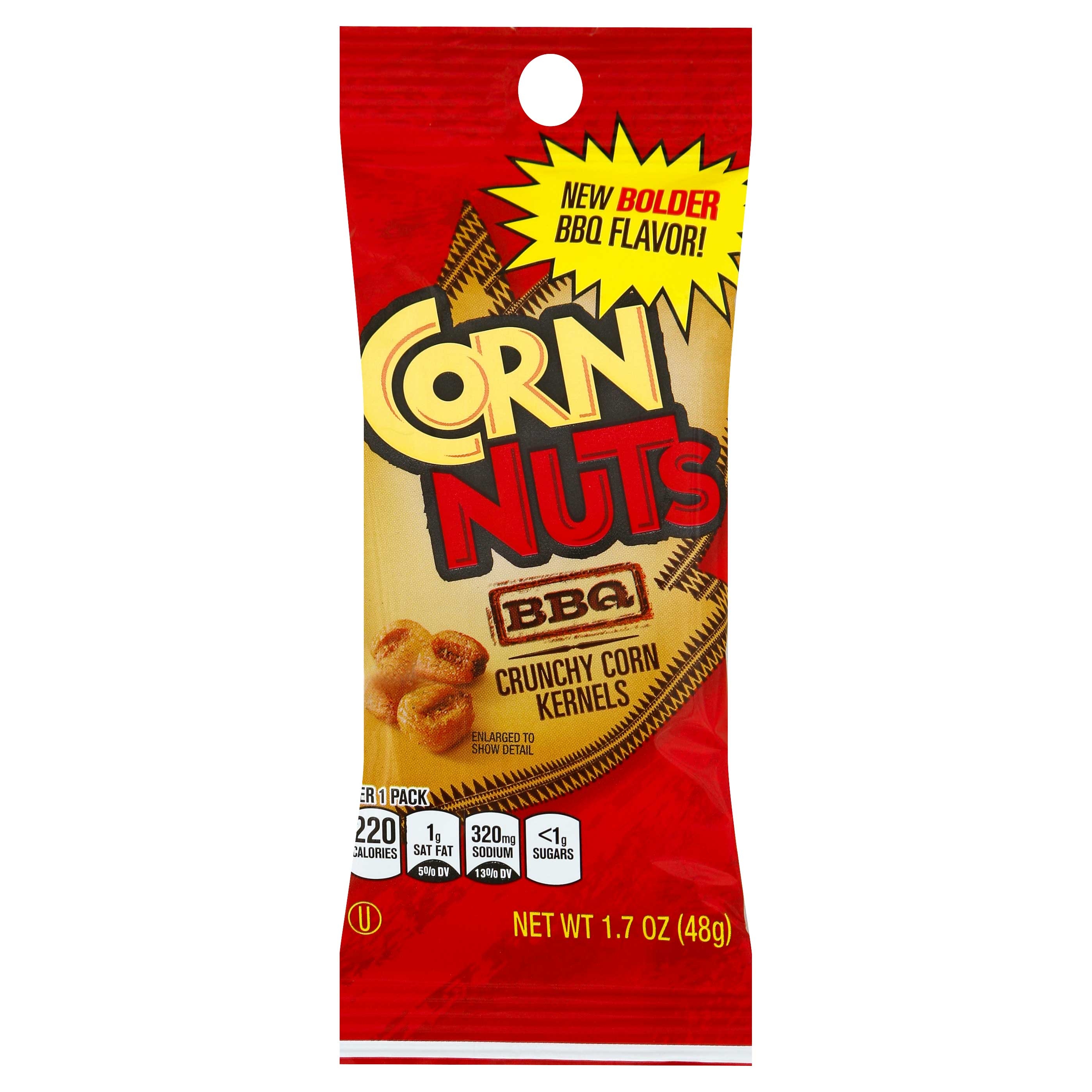 CornNuts Barbecue -  1.7 oz. bag, 2.6 per case