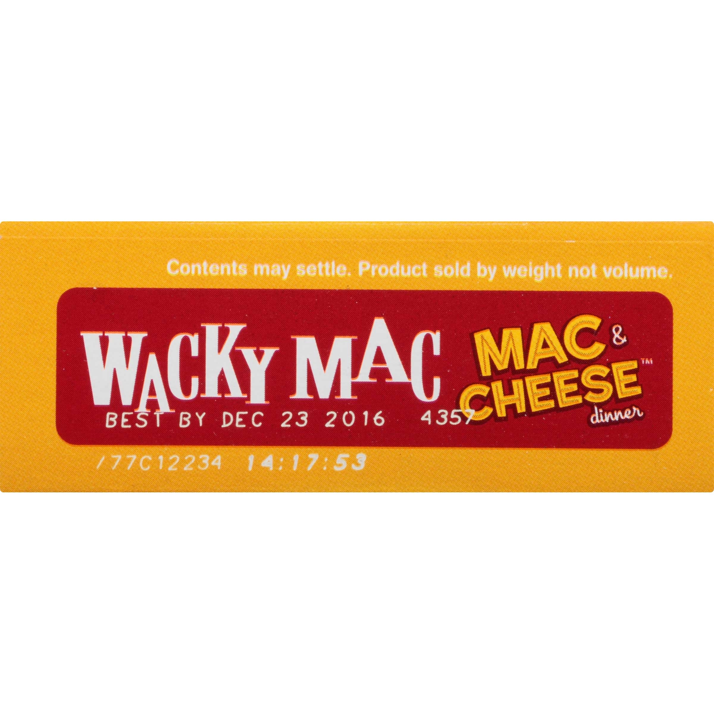 Wacky Macaroni and Cheese Dinner, 5.5 Ounce -- 24 per case