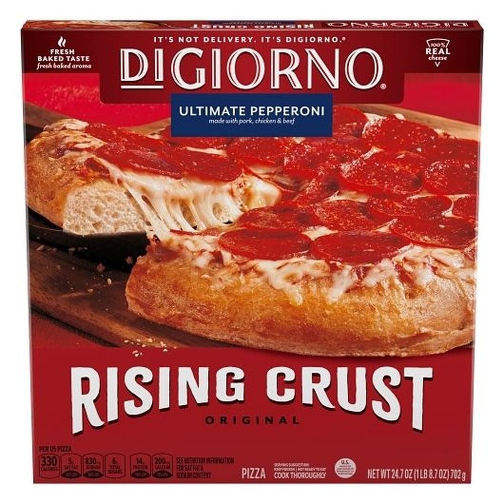 Digiorno Rising Crust Pepperoni Pizza, 24.7 Ounce - 12 per case
