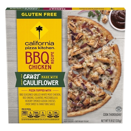 California Pizza Kitchen Thin Crispy Cauliflower Crust BBQ Chicken Pizza, 11.8 Ounce -- 12 per case