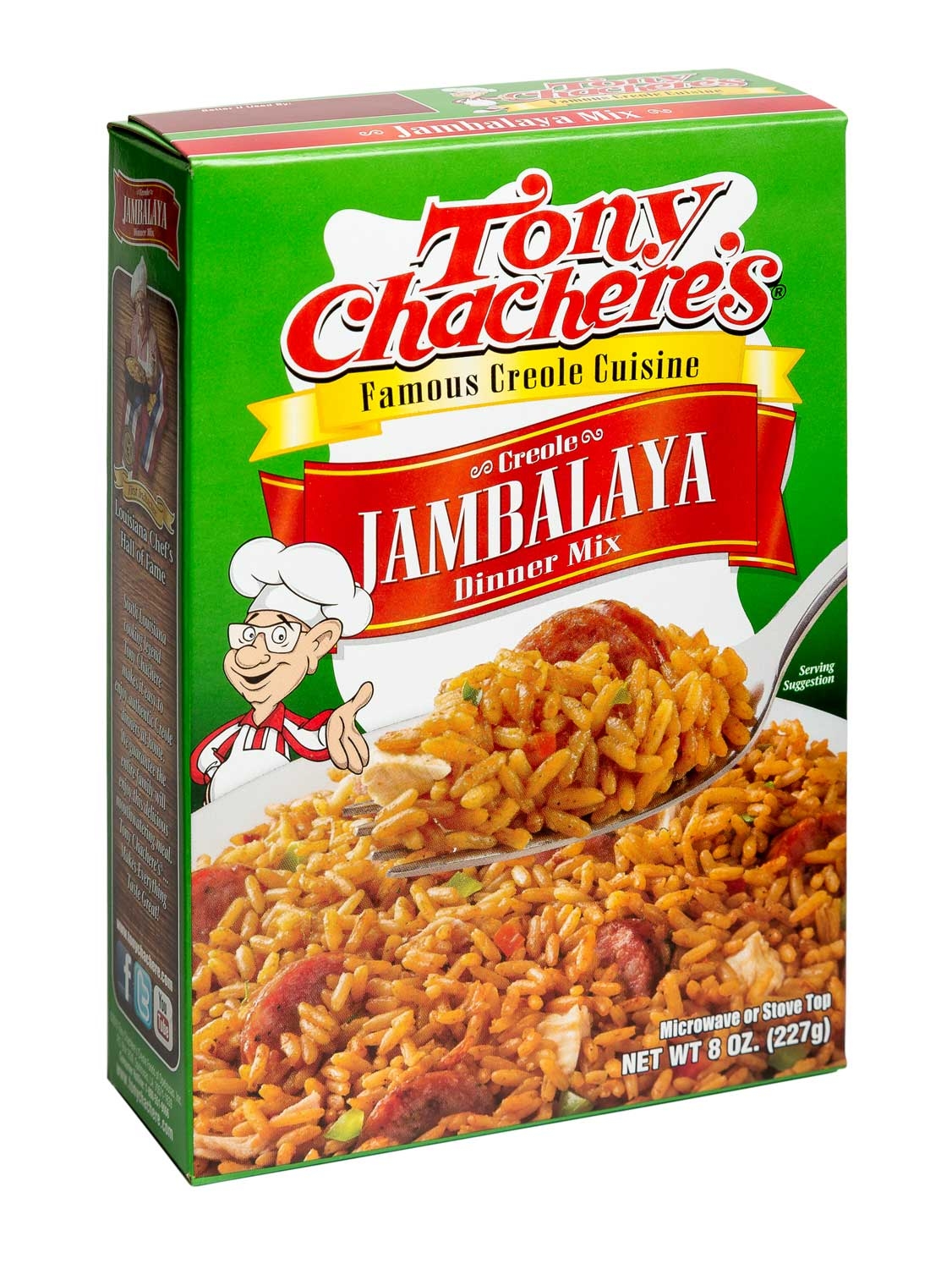 Tony Chacheres Creole Jambalaya Seasoning Mix, 8 Ounce -- 12 per case