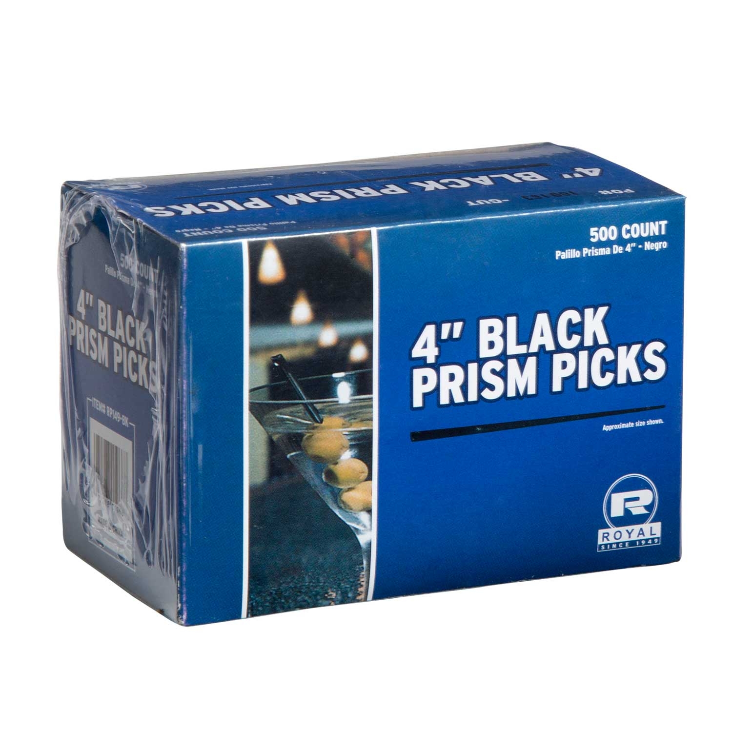 Royal Prism Pick, 500 count per pack -- 5 per case.