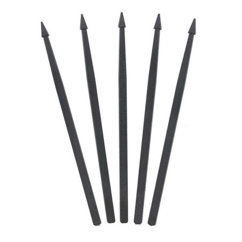 AmerCareRoyal Plastic Premium Black Arrow Pick, 3.5 inch -- 10000 per case.