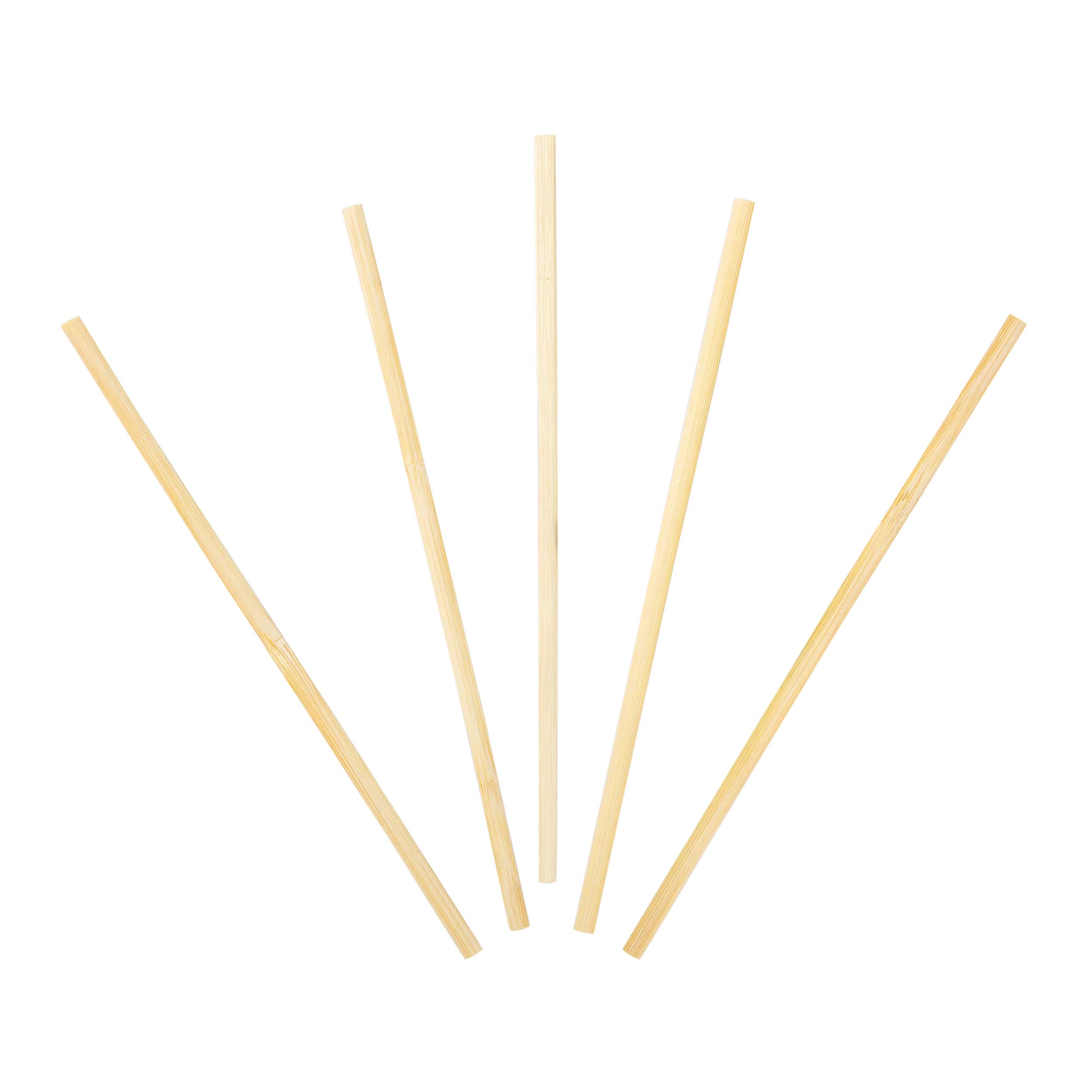 Royal Bamboo 7 inch Coffee Stirrers, 500 count per pack -- 10 per case.