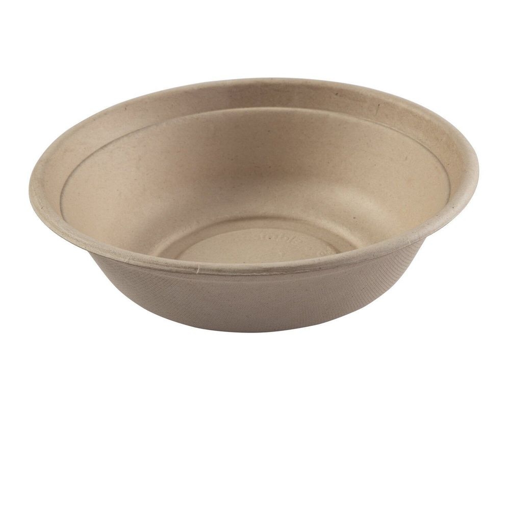 PrimeWare PFAS Tan Bowl, 32 Ounce -- 300 per case.