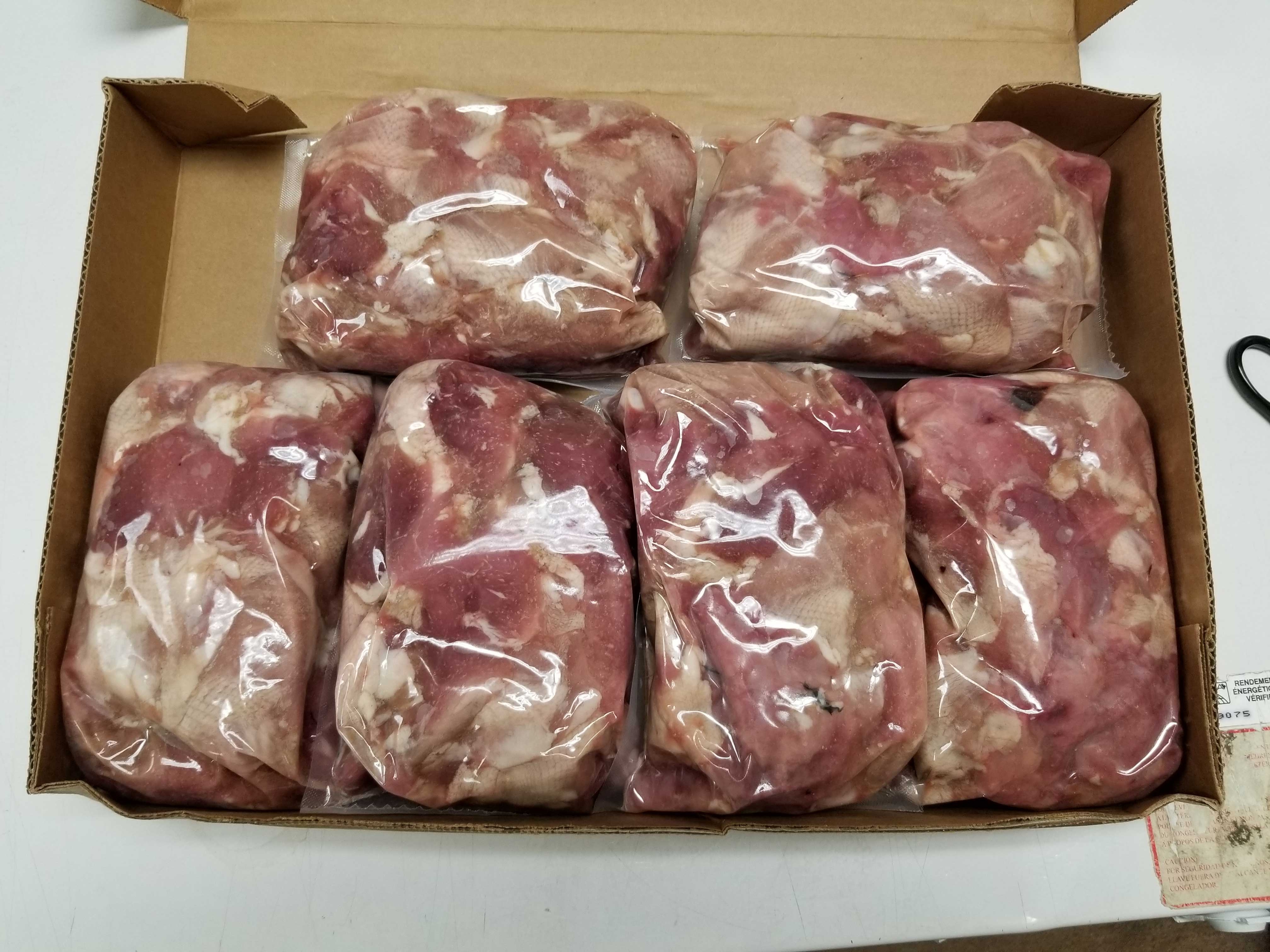 Manchester Farms Bulk Marinated Boneless Quail Breast -- 120 per case.