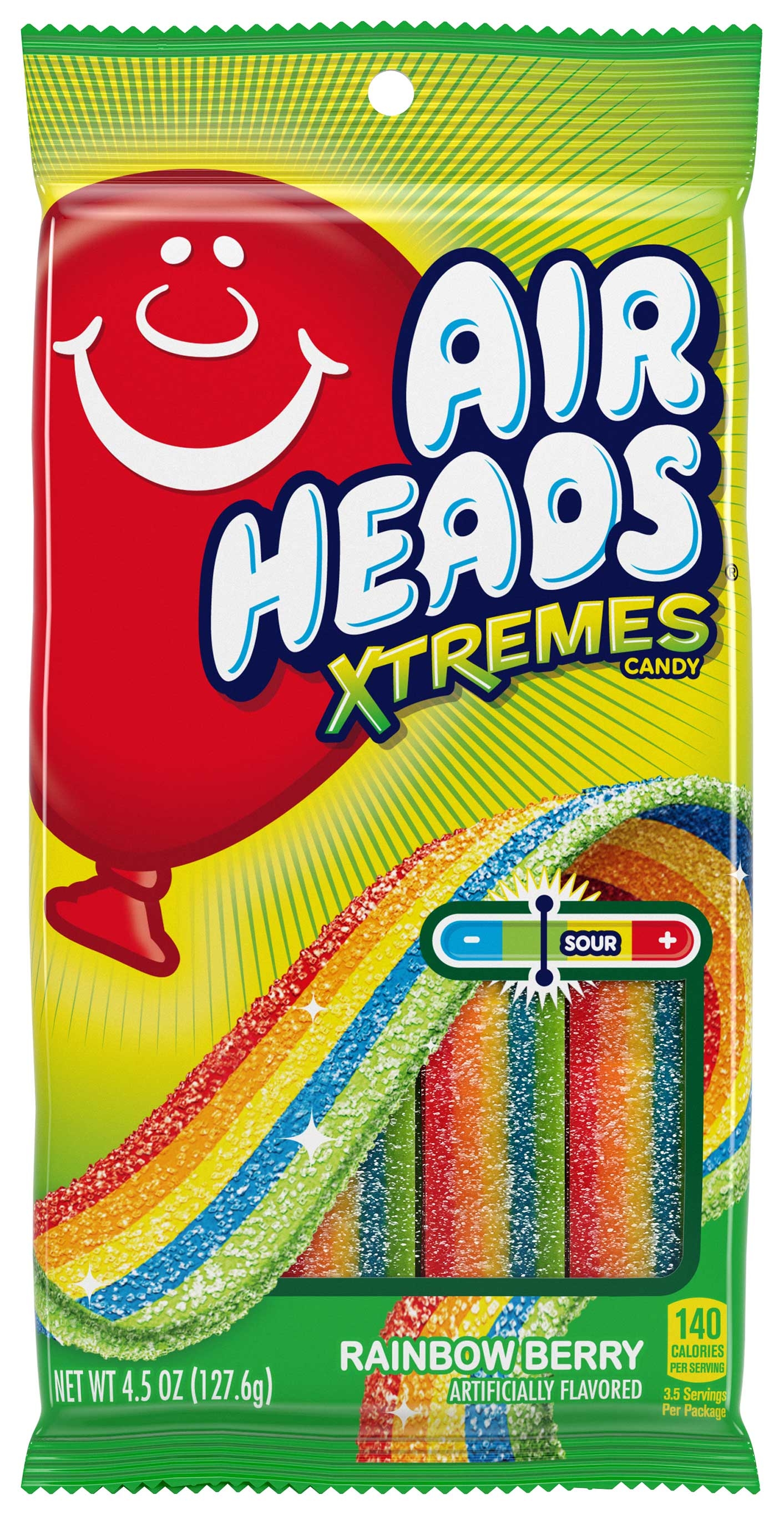 Airheads Xtremes Rainbow Berry -- 12 per case.