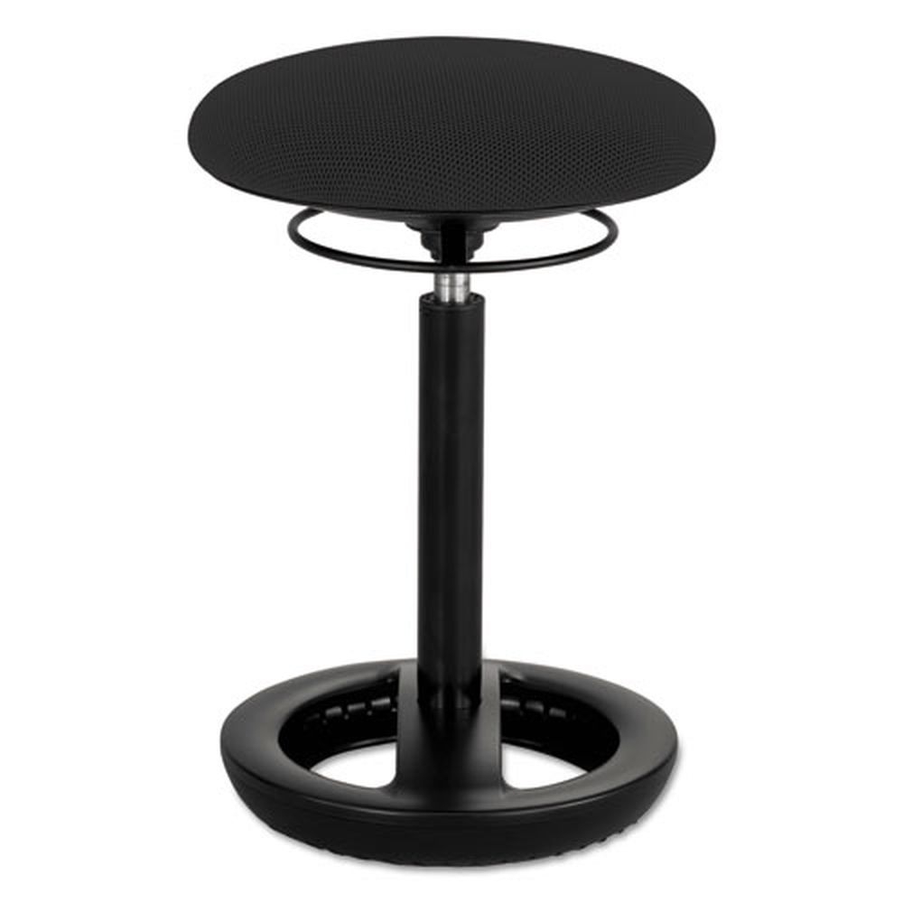 Safco 22.5 inch Seat Height Black Twixt Desk Height Ergonomic Stool, Supports Up to 250 Pound