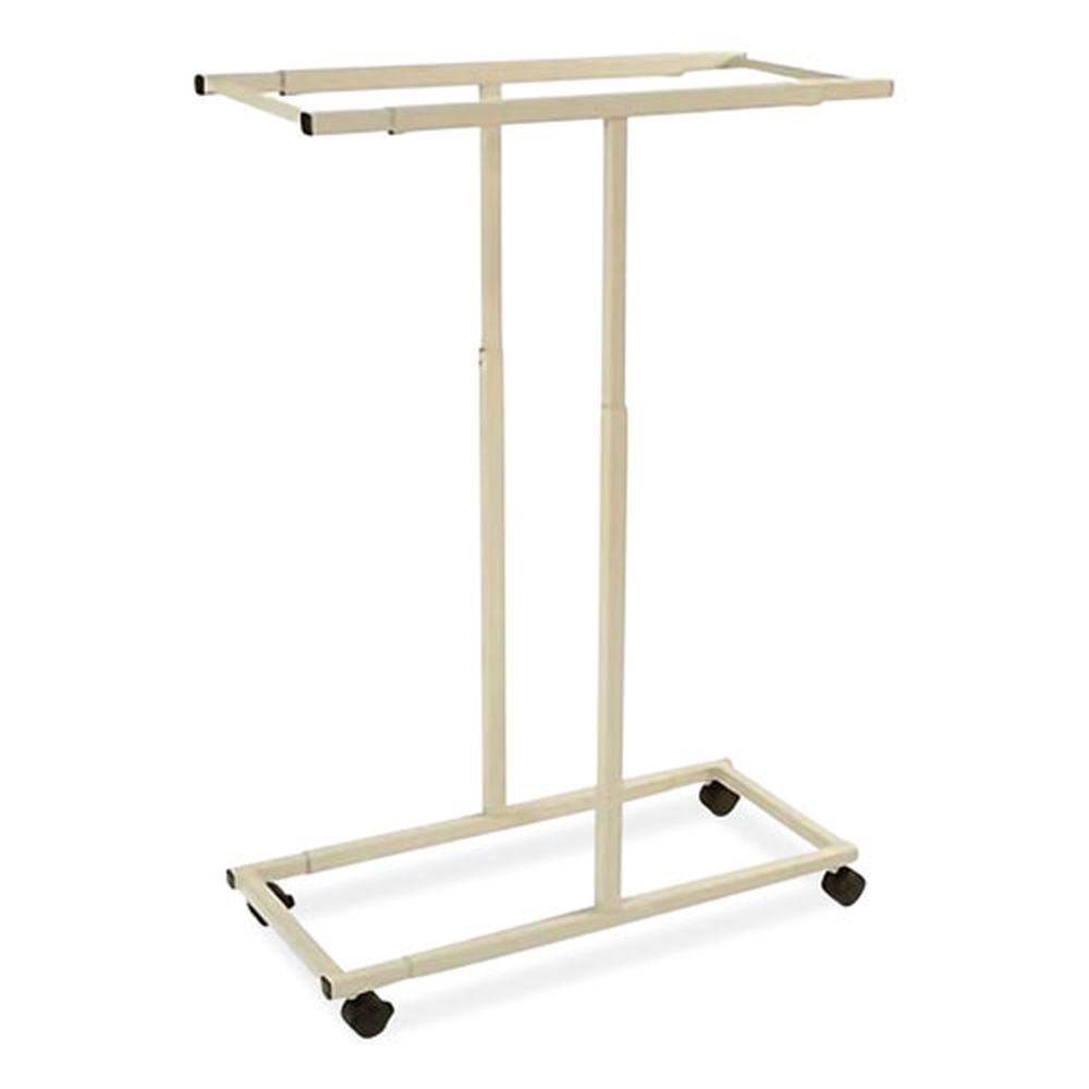 Safco Tan Mobile Vertical File with 12 Hanging Clamps, 39.25 x 16 x 52 inch