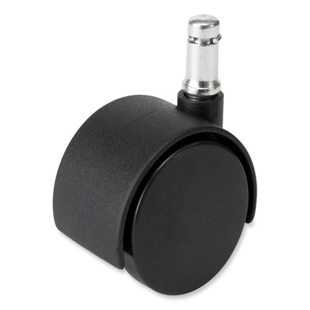 Safco Task Master Black Carpet Casters with 2 inch Wheel