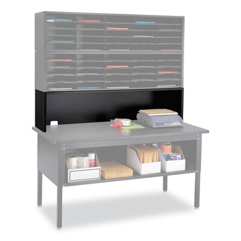 Safco E Z Sort Black Riser, 57.5 x 13 x 14 inch