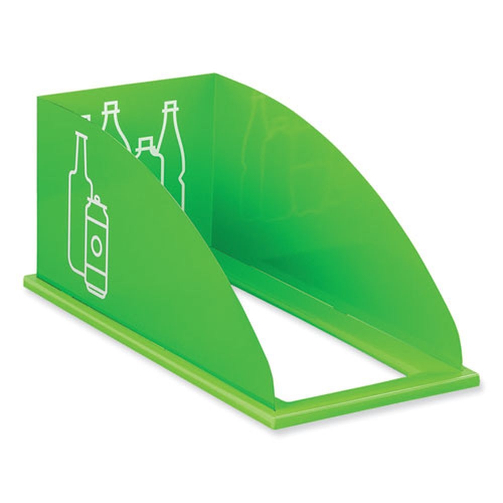 Safco Mixx Green Topper Style Recycling Center Lid Only, 9.87 x 19.87 x 0.62 inch