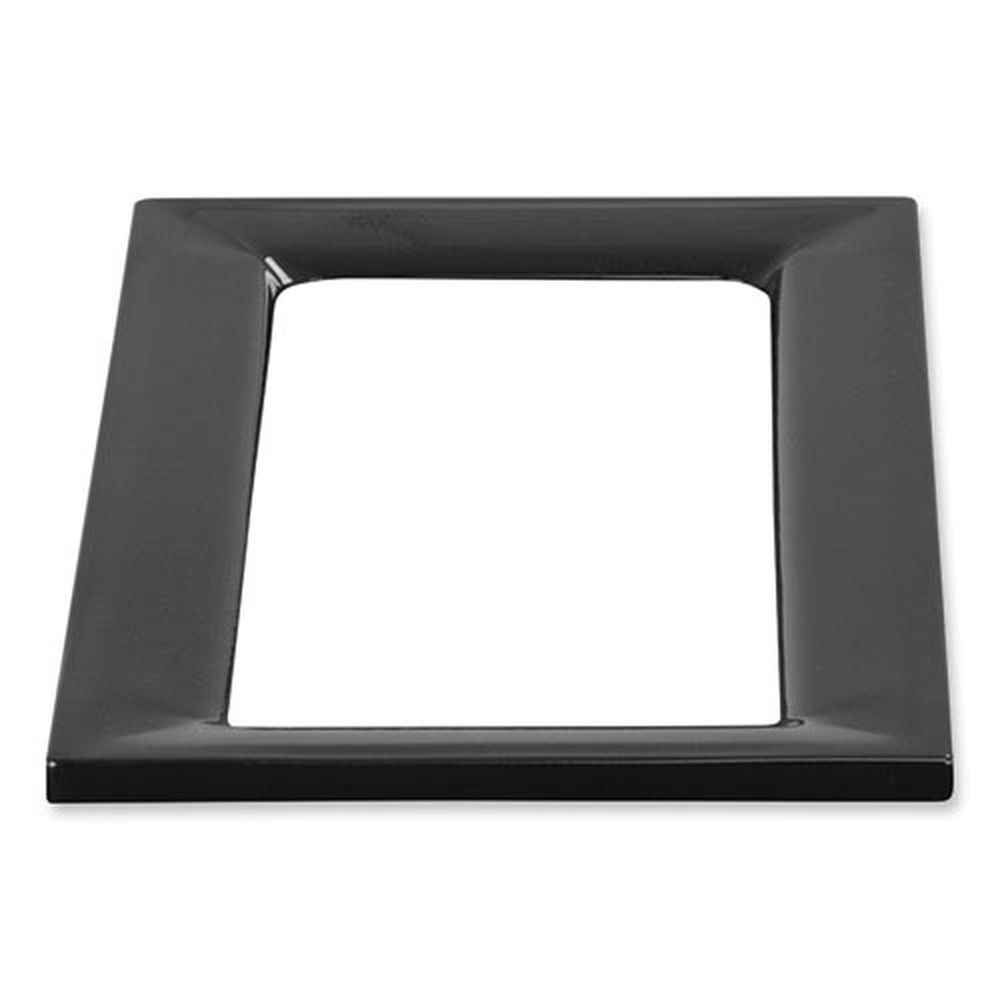 Safco Mixx Black Recycling Center Lid Only, 9.87 x 19.87 x 0.62 inch