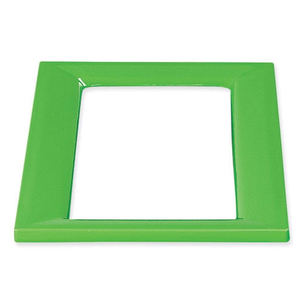 Safco Mixx Green Recycling Center Lid Only, 9.87 x 19.87 x 0.82 inch