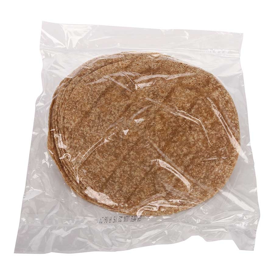 Mission Foods Golden Wheat Wrap, 12 inch - 12 per pack -- 6 packs per case.