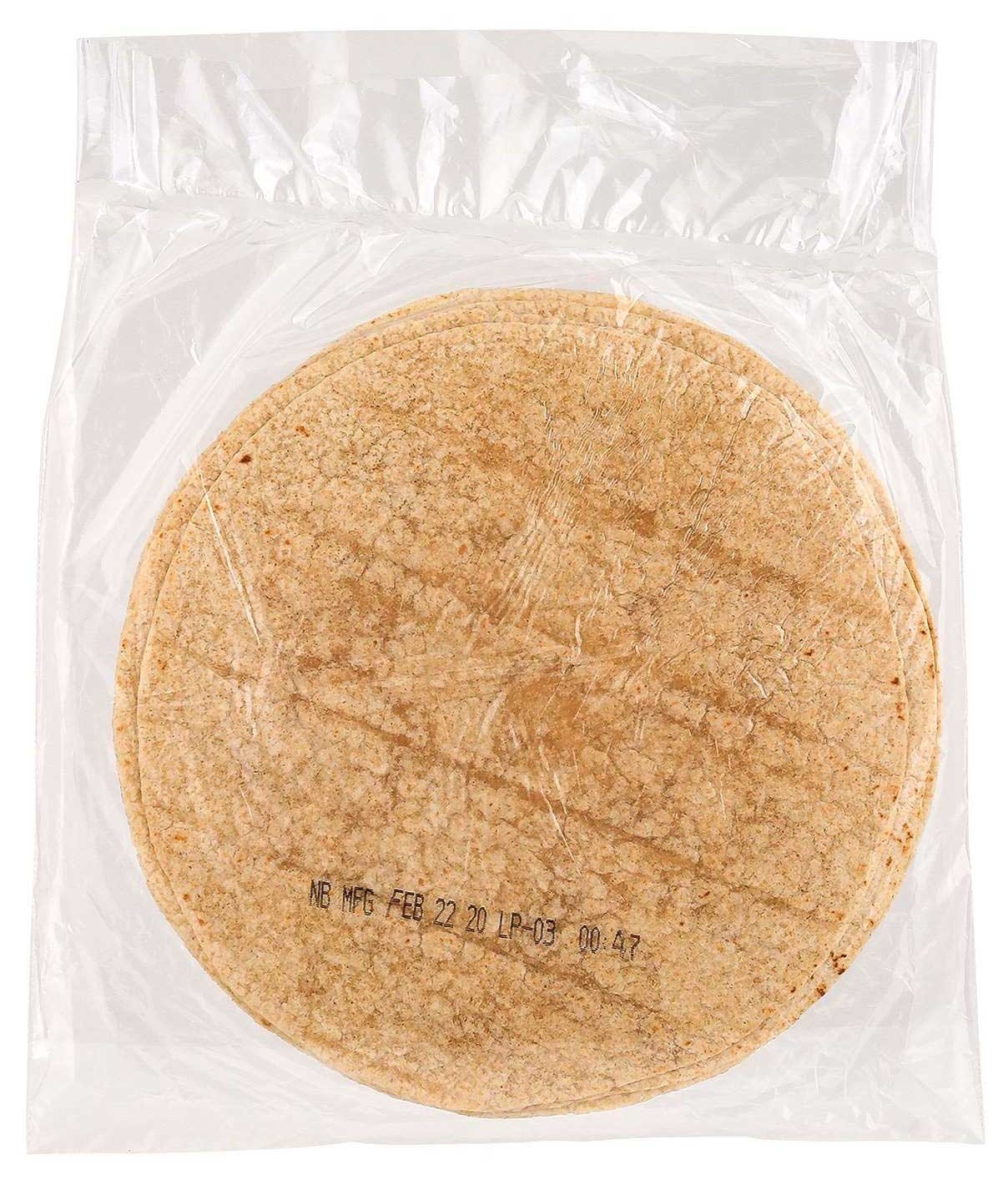Mission Smart Hearty Grains Heat Pressed Flour Tortilla, 10 inch -- 144 per case